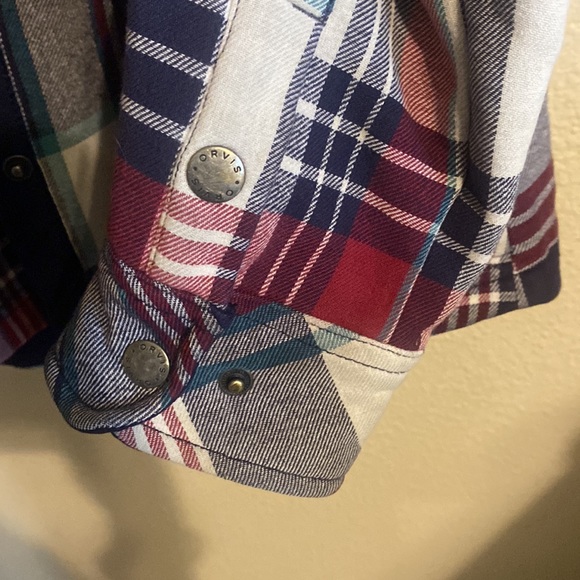 Orvis button down thick flannel size small - Picture 5 of 6